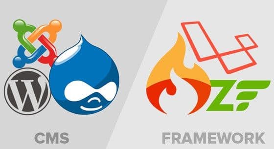 Frameworks vs CMS